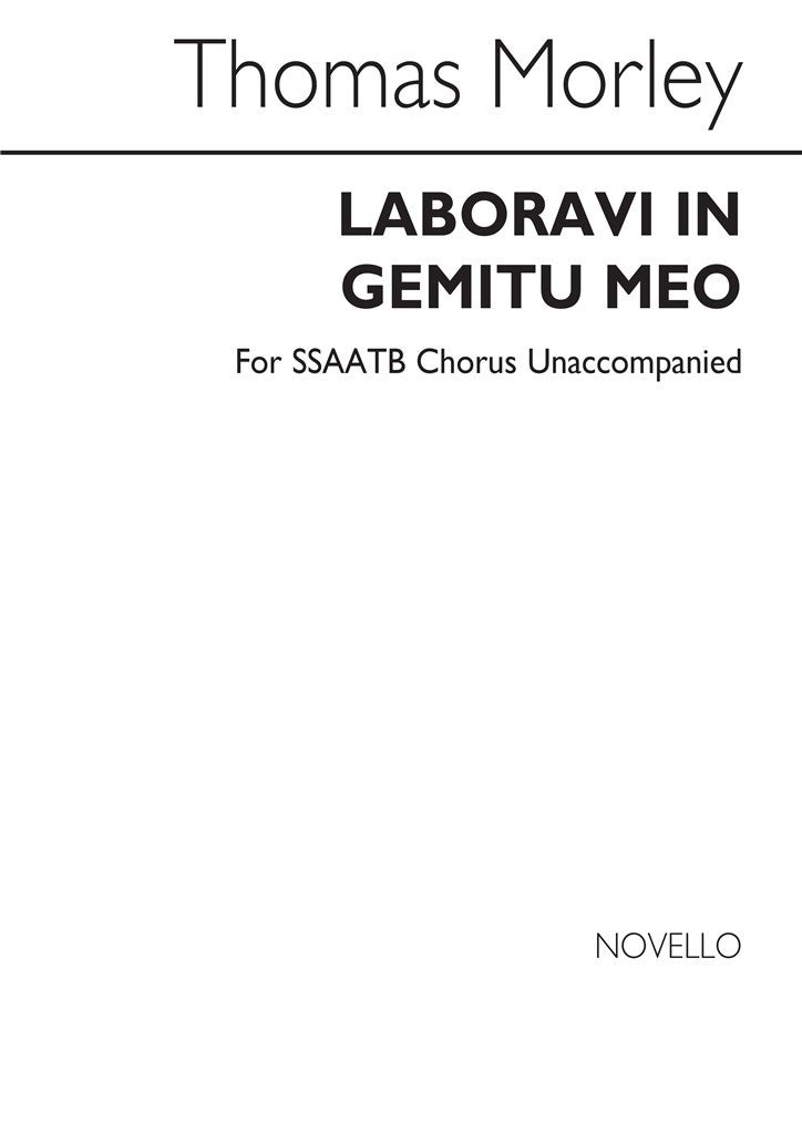 Laboravi In Gemitu Meo