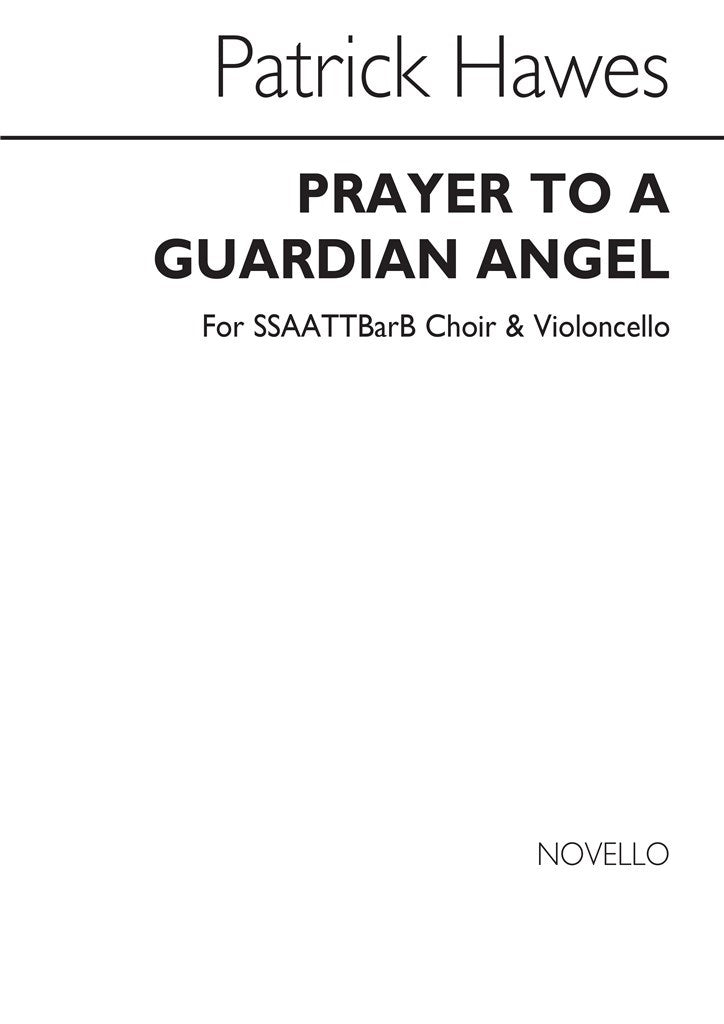 Prayer To A Guardian Angel (SATB)