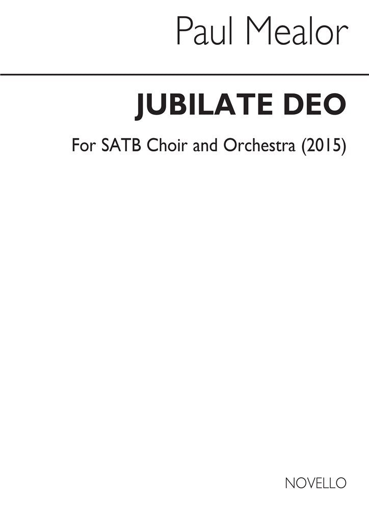 Jubilate Deo (Score Only)