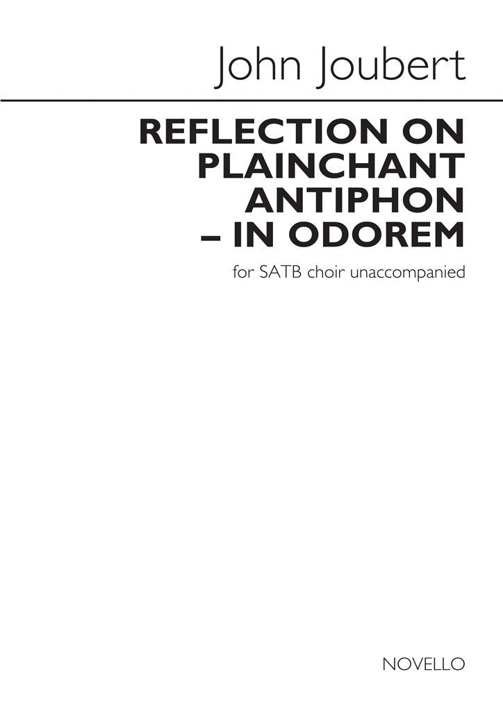 Reflection On Plainchant Antiphon - In Odorem