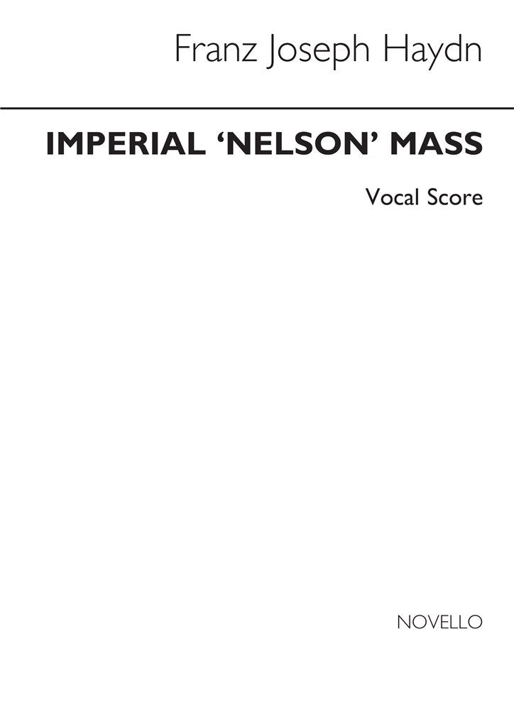 Imperial Nelson Mass (Old Novello Edition)