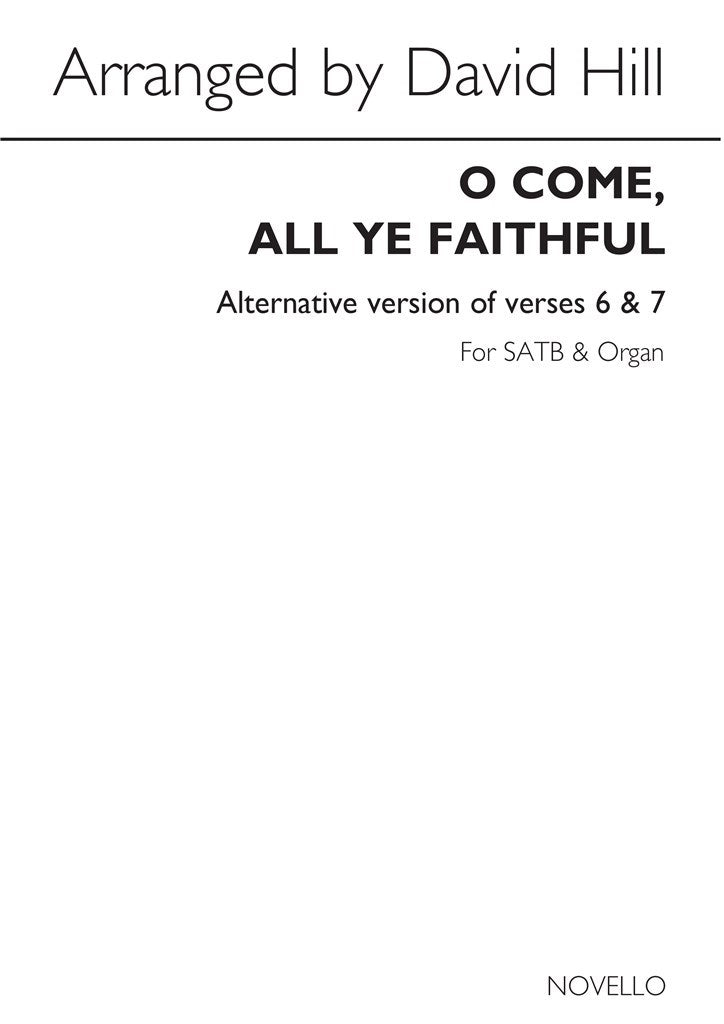 O Come, All Ye Faithful