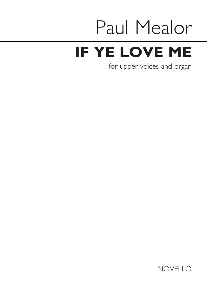 If Ye Love Me