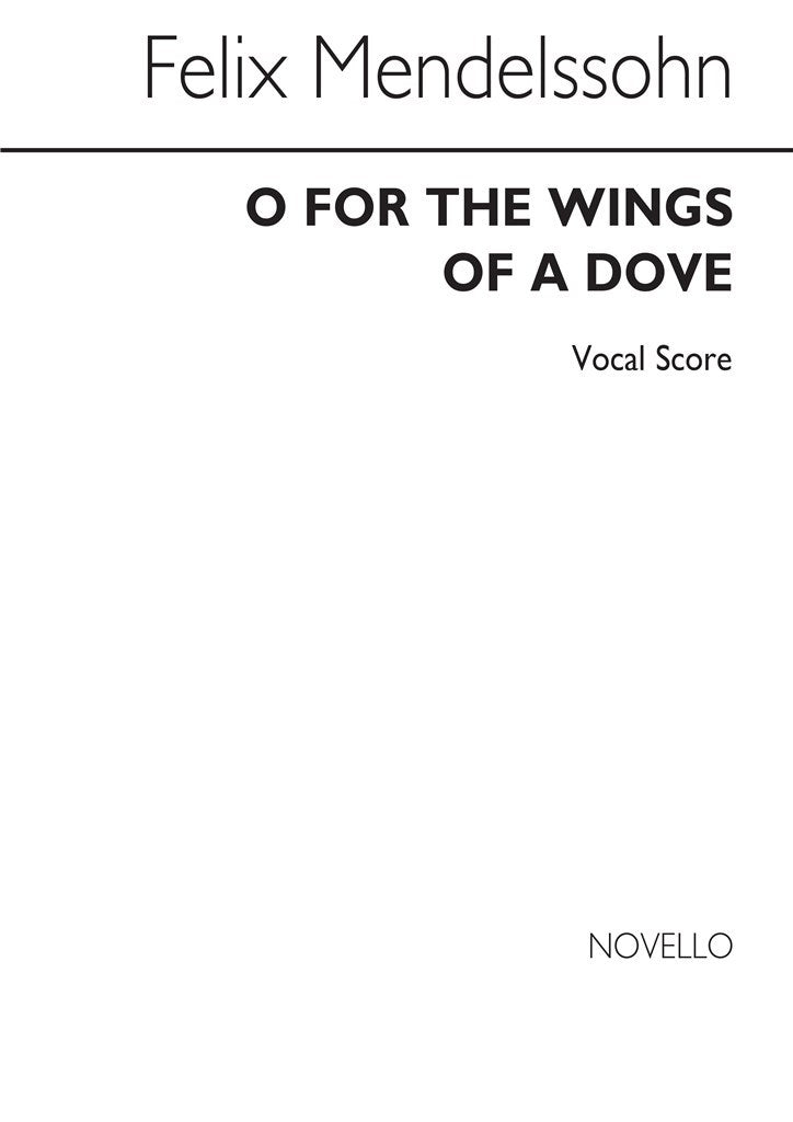 O For The Wings of A Dove (West)