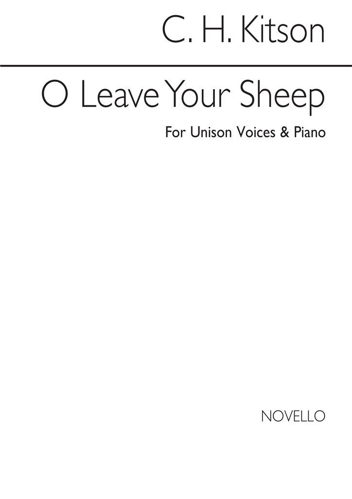O Leave Your Sheep (Piano)