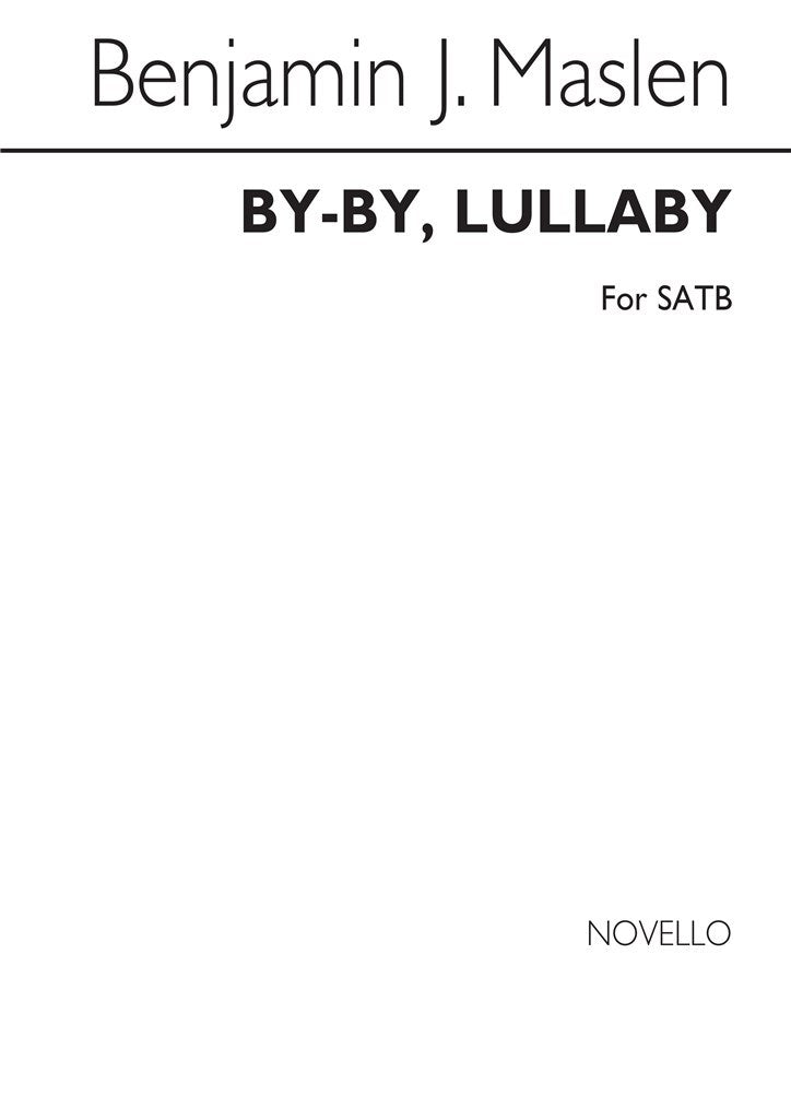 By-By, Lullaby Satb