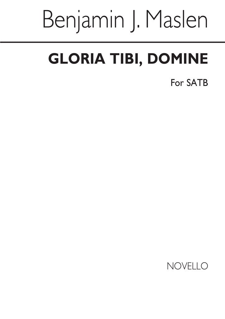 Gloria Tibi, Domine