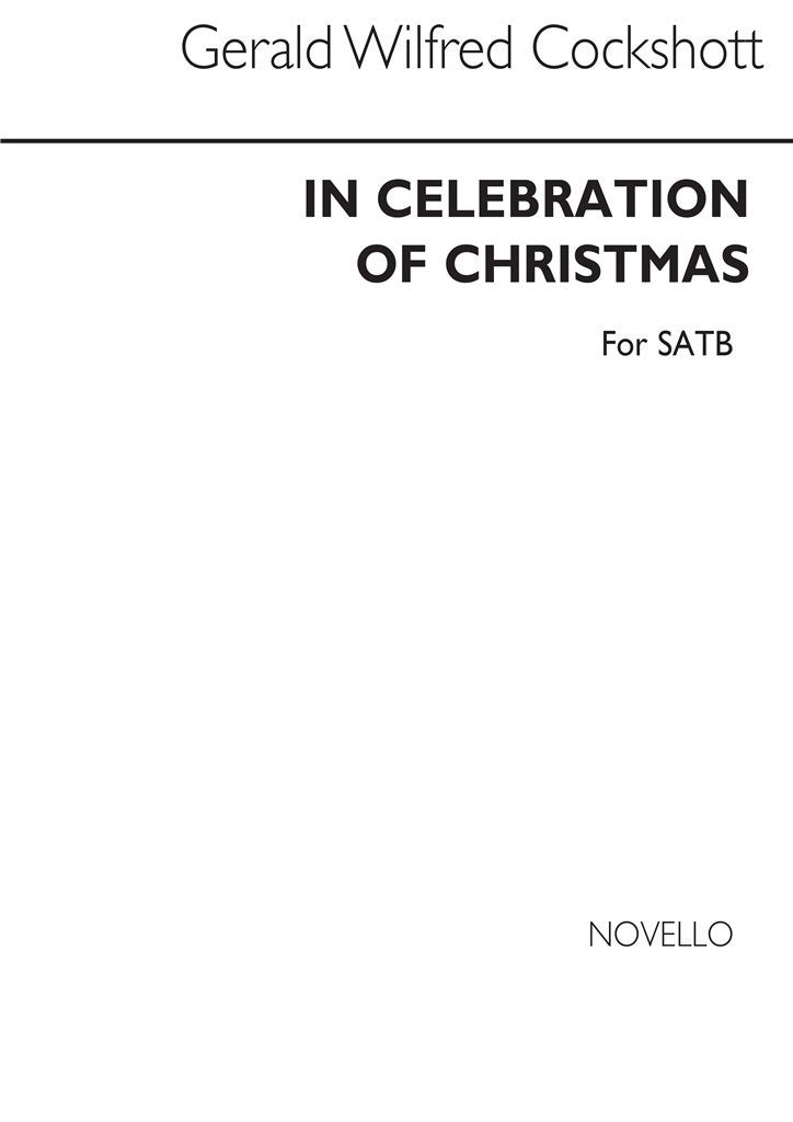 In Celebration Of Christmas for SATB Chorus