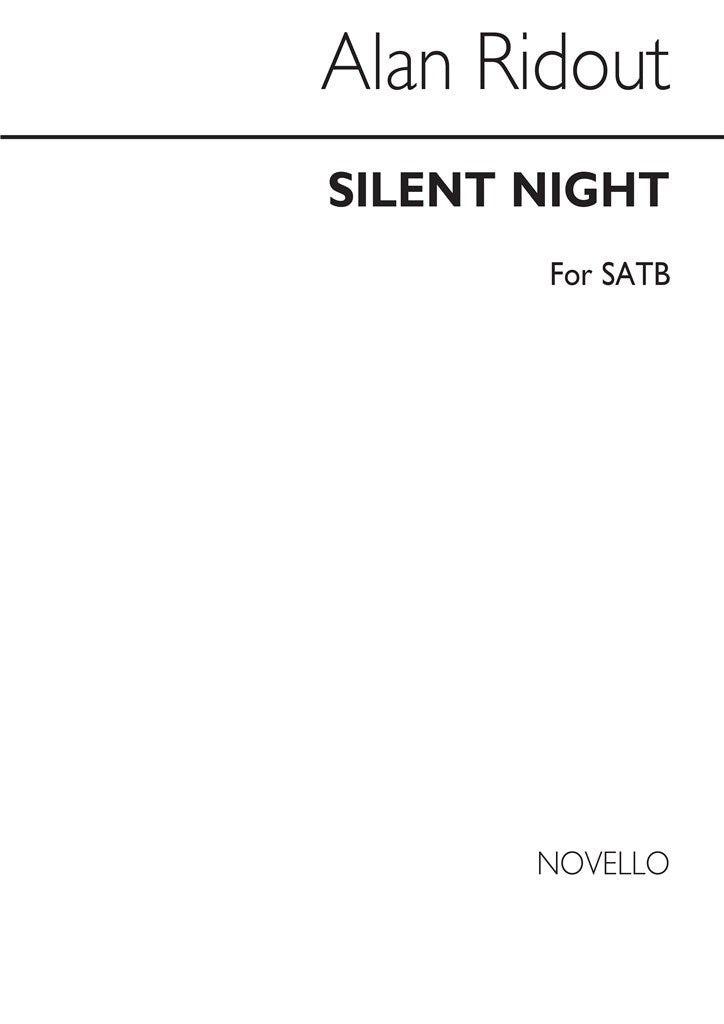 Silent Night for SATB Chorus