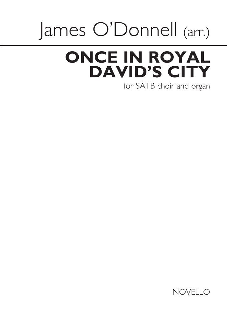 Once in Royal David's City (Choral Score)