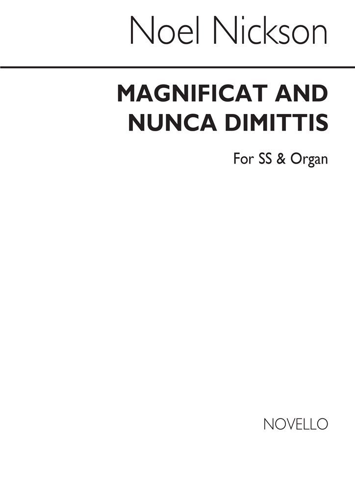 Nickson Magnificat and Nunc In A Minor