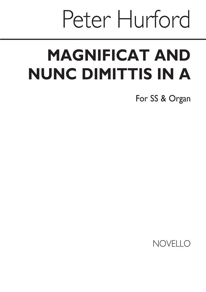Magnificat and Nunc Dimittis In A