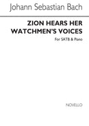 Zion Hears Her Watchmen's Voices (SATB)