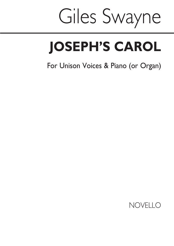 Joseph's Carol Op.77 No.3