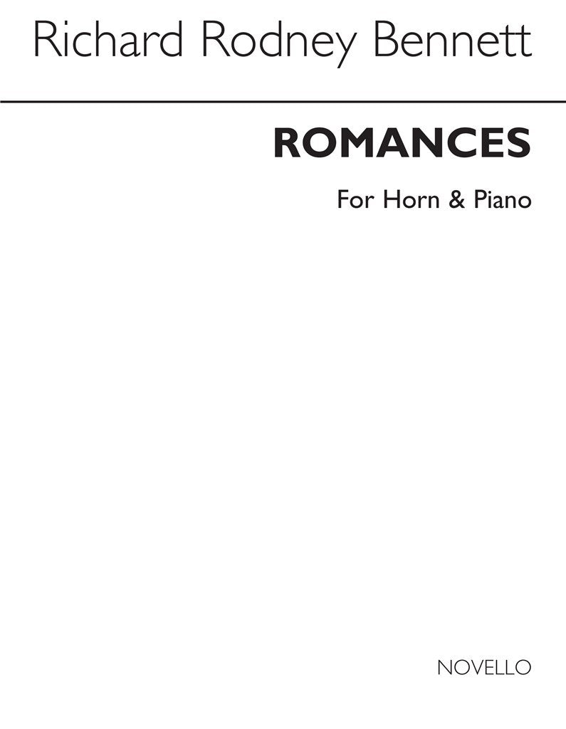 Romances for Horn and Piano