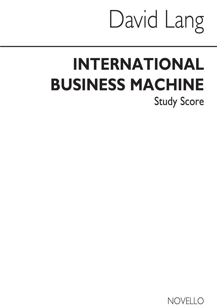 International Business Machine