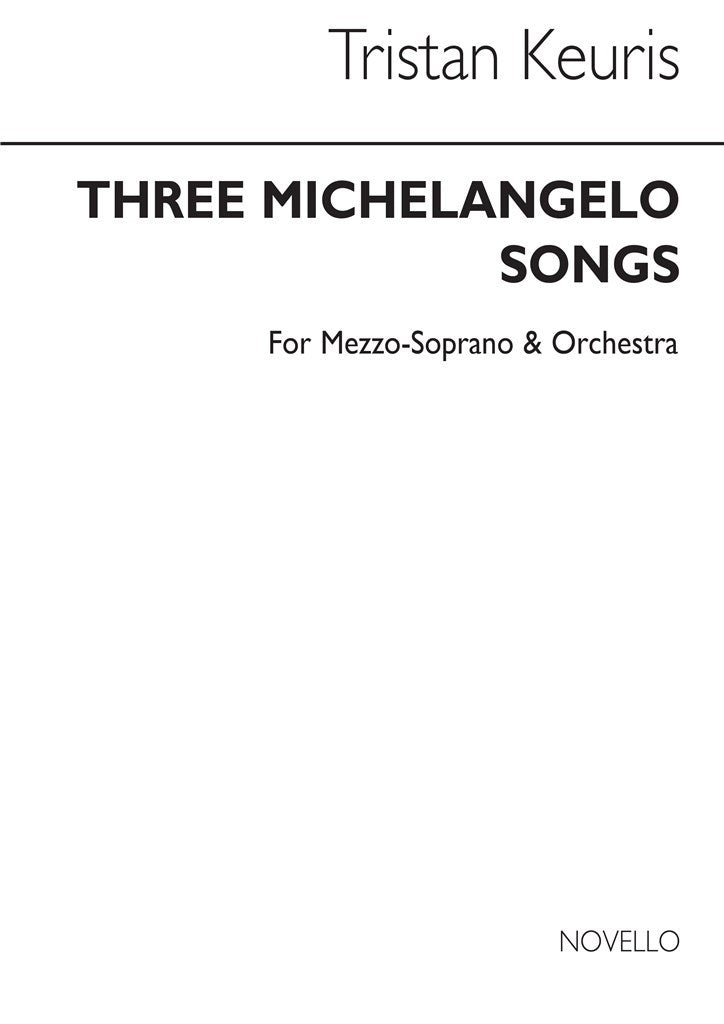 Three Michelangelo Songs