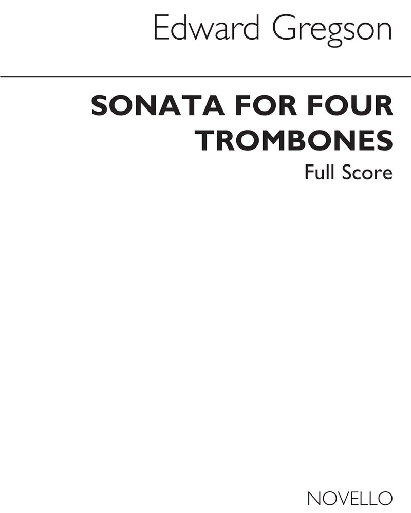 Sonata For Four Trombones