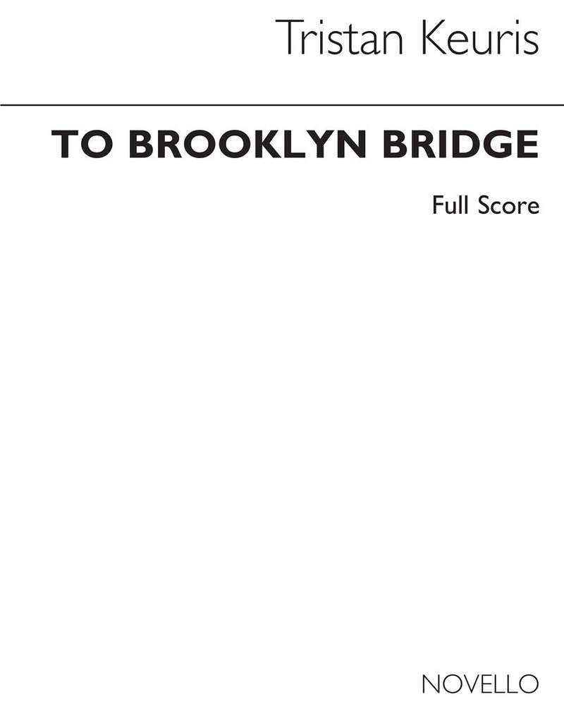 To Brooklyn Bridge (Full Score)