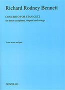 Concerto For Stan Getz (Saxophone/Piano)
