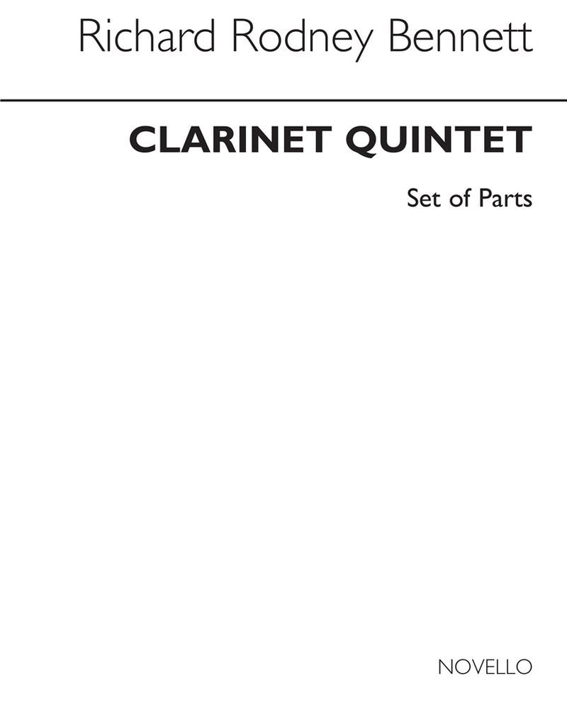 Clarinet Quintet (Parts)