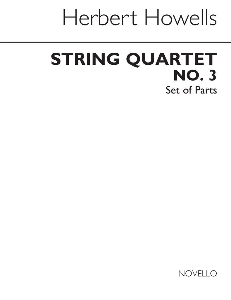 String Quartet No.3 ( In Gloucestershire) Parts