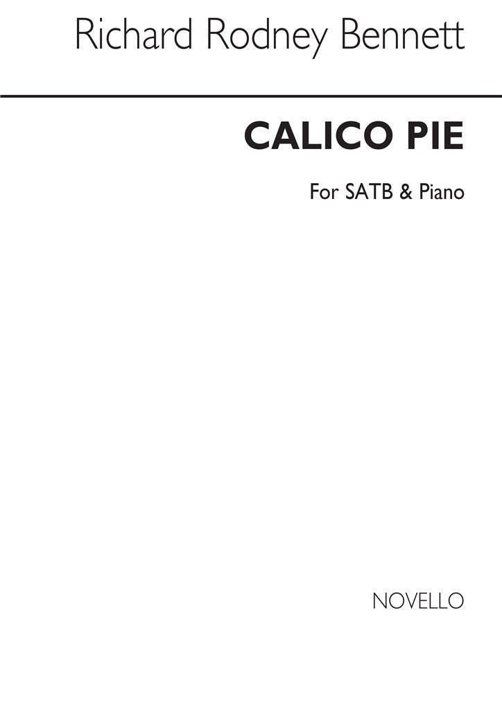 Calico Pie - 1st Movement for SATB Chorus