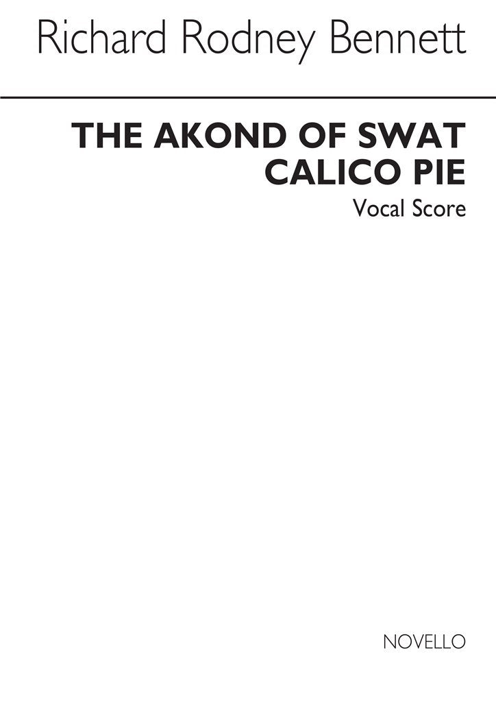 The Akond of Swat (From Calico Pie)