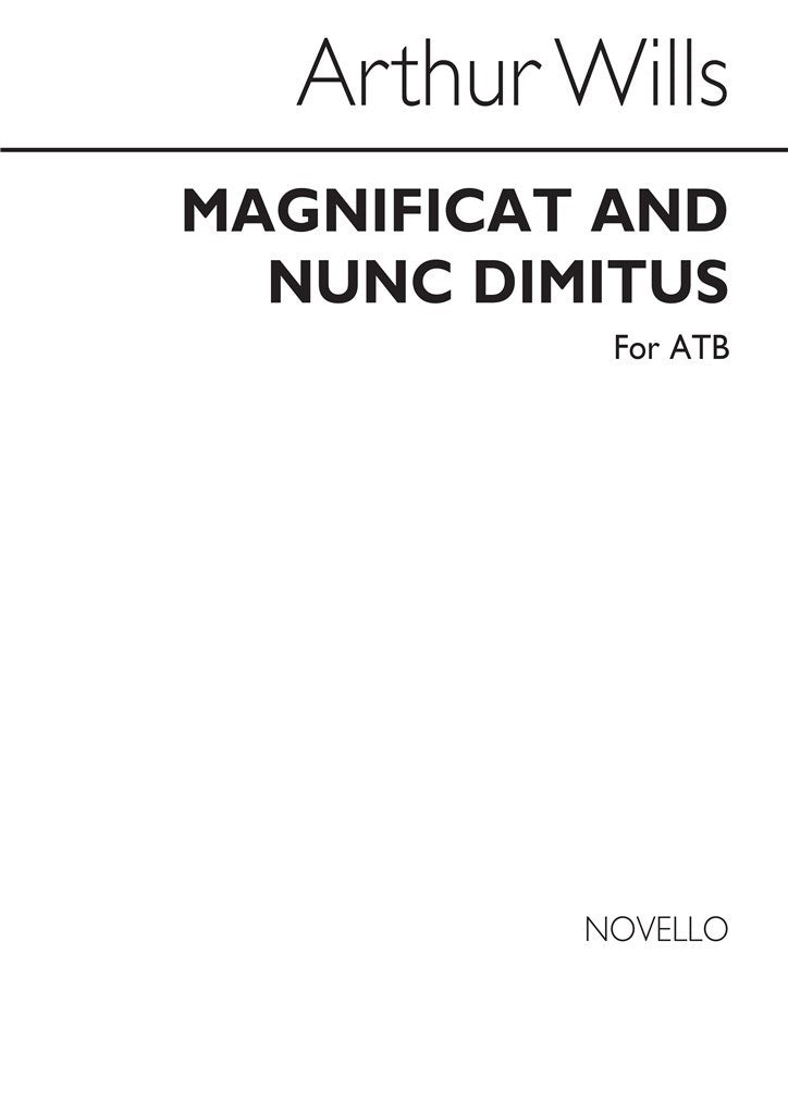 Magnificat and Nunc Dimittis (Men's Voices Organ Accompaniment)