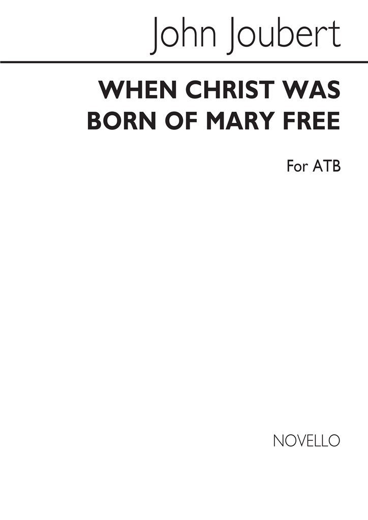 When Christ Was Born