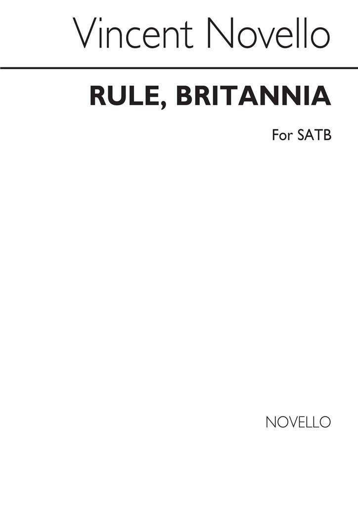 Rule Britannia Satb