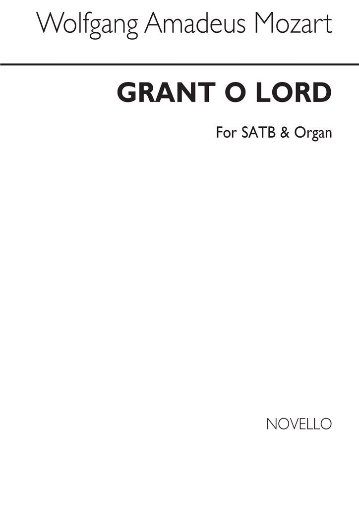 Grant O Lord (Arranged By G Holden)