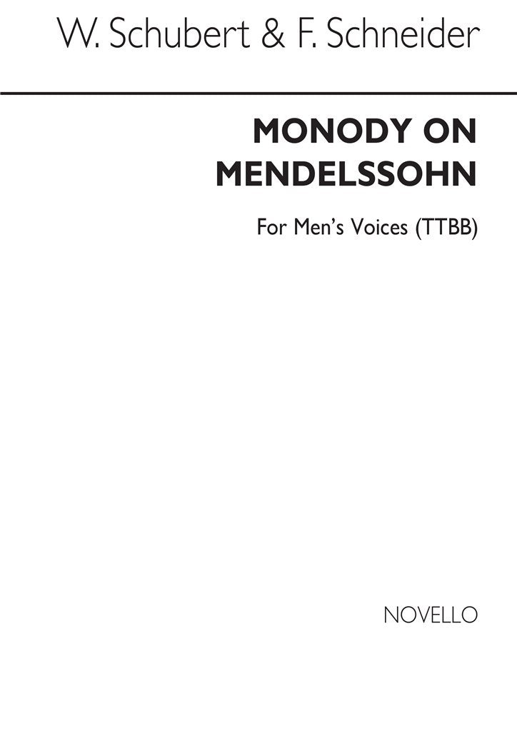 Monody On Mendelssohn