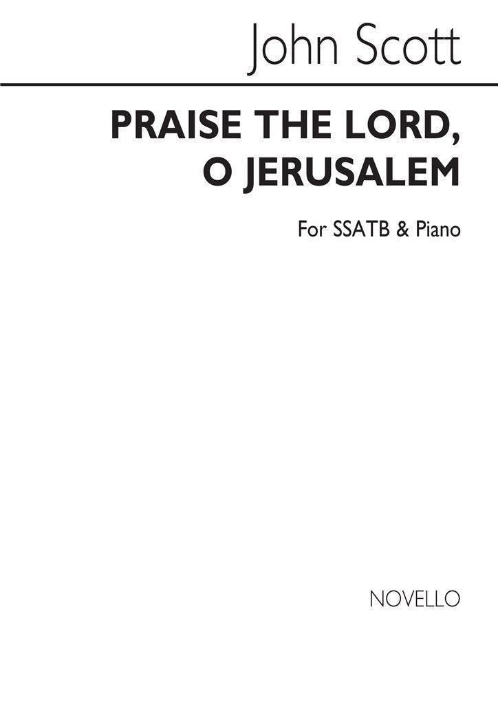 Praise The Lord, O Jerusalem