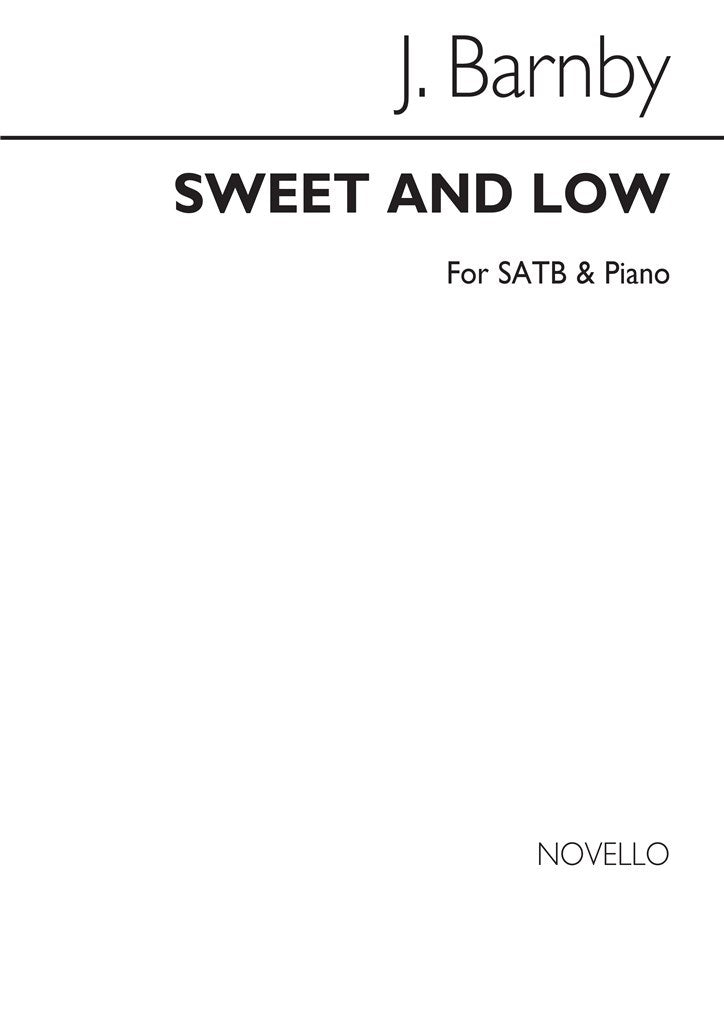 Sweet and Low (SATB)