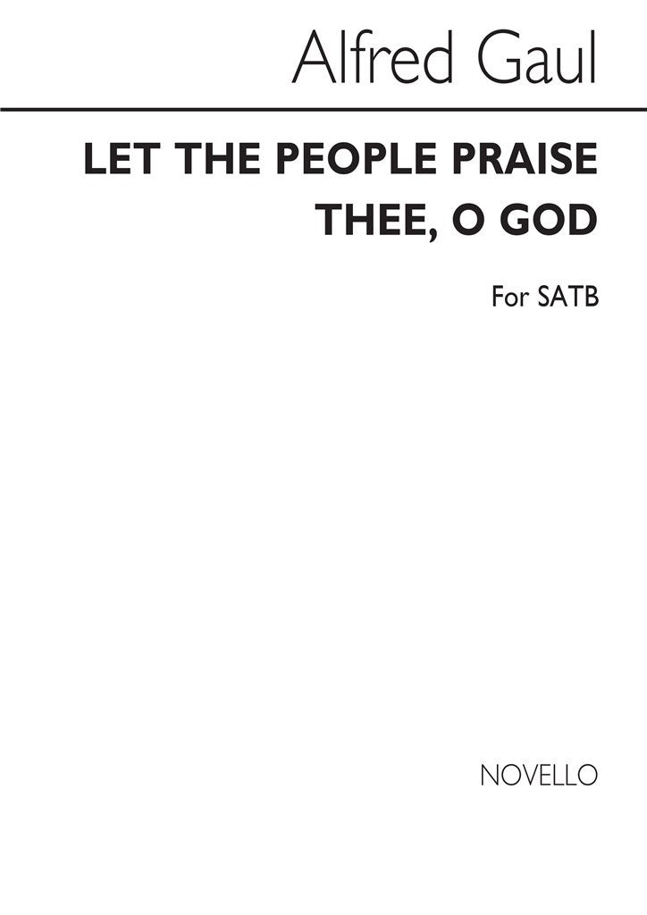 Let Teh People Praise Thee O God