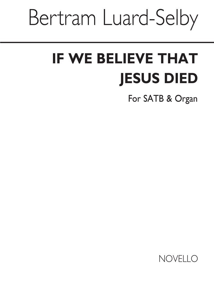 If We Believe That Jesus Died