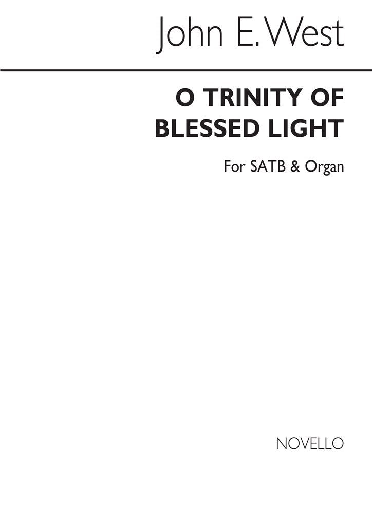 O Trinity of Blessed Light