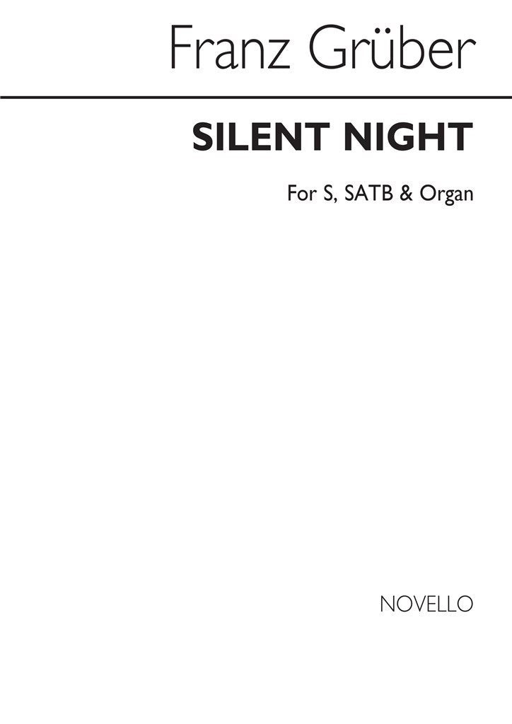 Silent Night (Soprano SATB Organ Accompaniment)