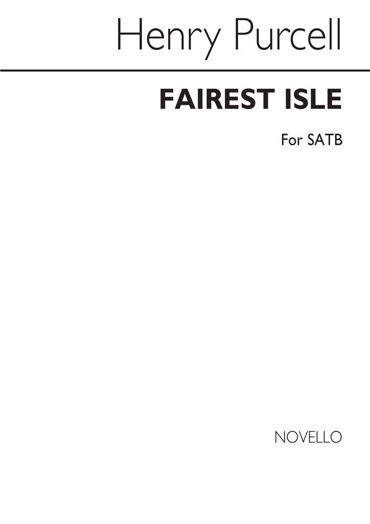 Fairest Isle (Choral Score)