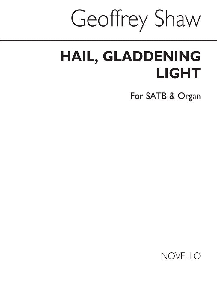 Hail, Gladdening Light