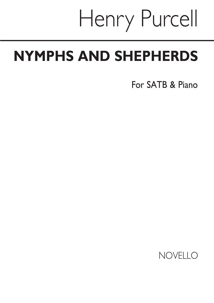 Nymphs and Shepherds (SATB and Piano)