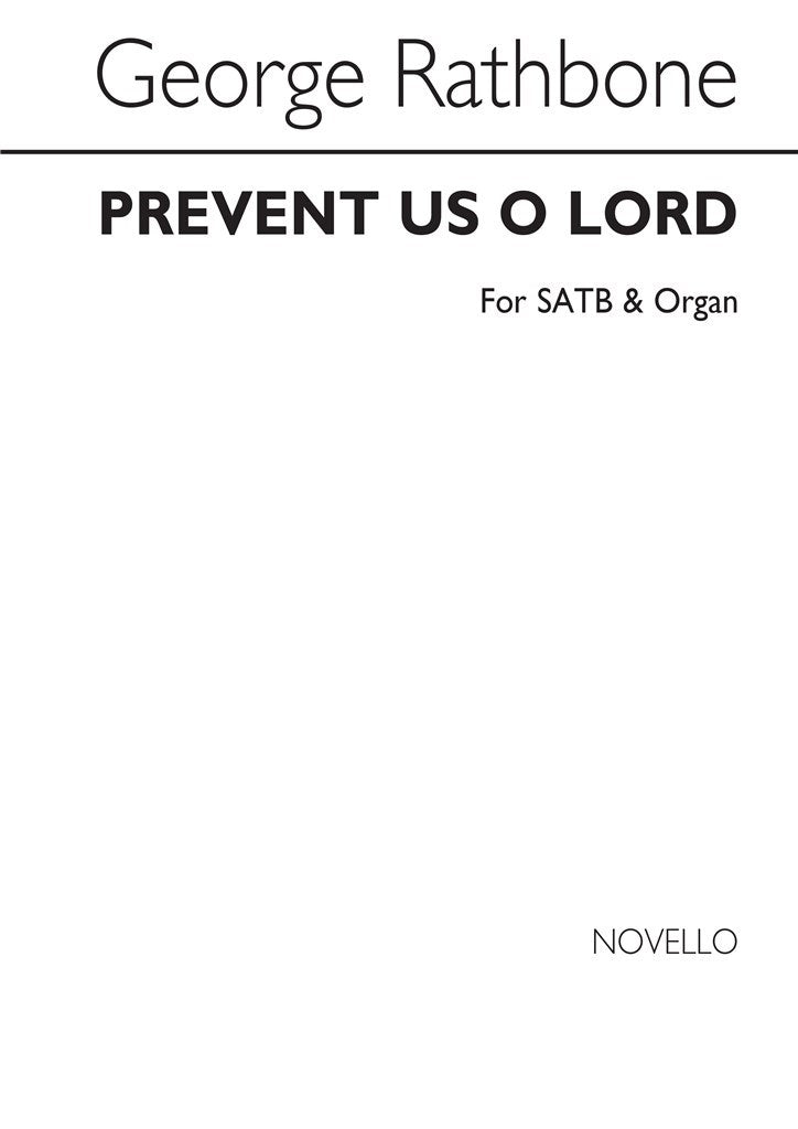 Prevent Us, O Lord