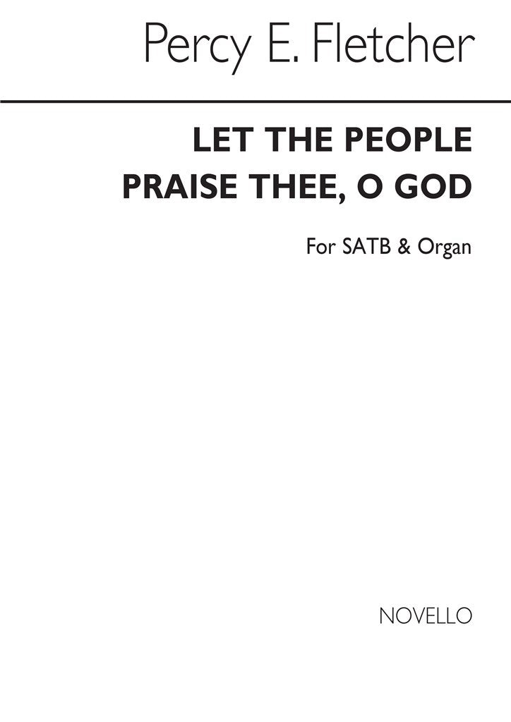 Let The People Praise Thee O God