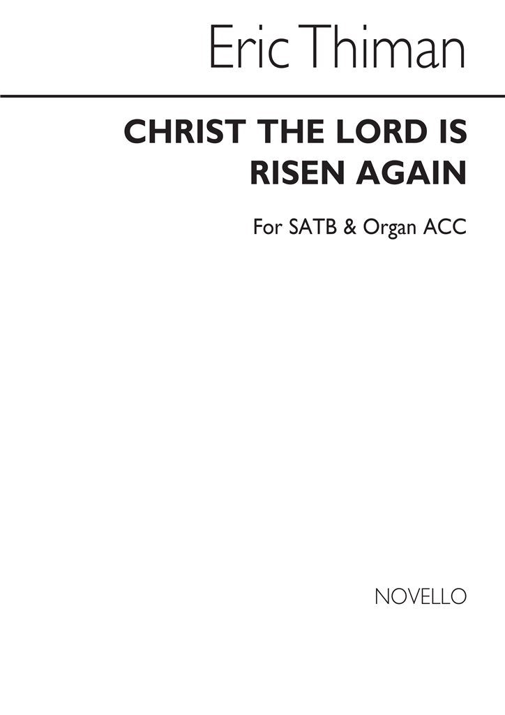 Christ The Lord Is Risen Again