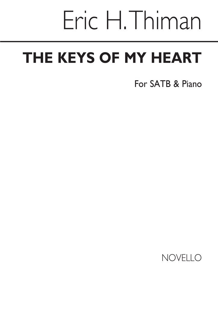 The Keys of My Heart SATB