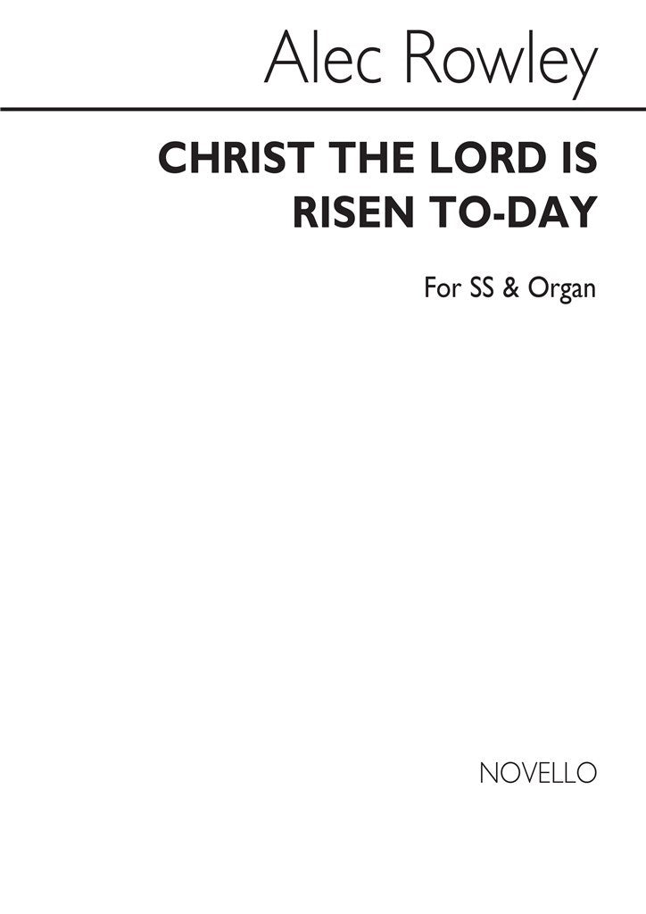 Christ The Lord Is Risen Today (Soprano Organ Accompaniment)