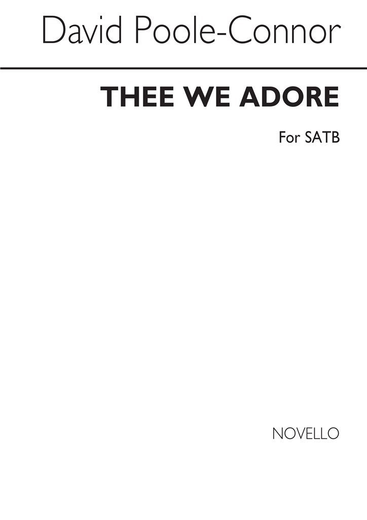 Thee We Adore