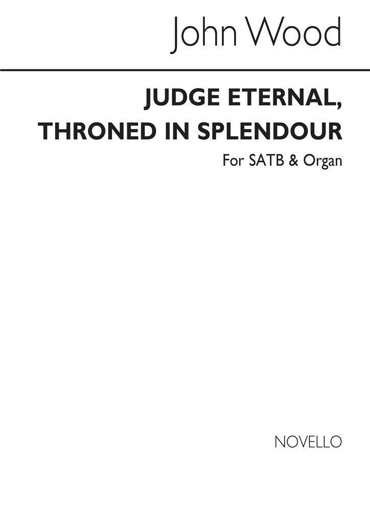 Judge Eternal, Throned In Splendour