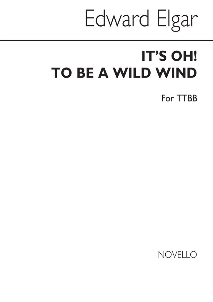 It's Oh! To Be A Wild Wind (TTBB)